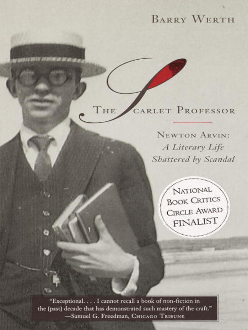 Title details for The Scarlet Professor by Barry Werth - Available